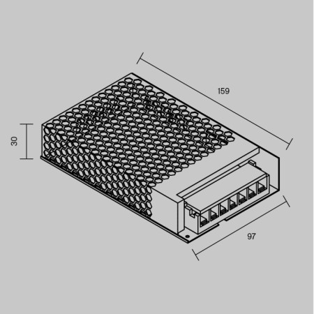 Блок питания для светодиодной ленты Maytoni Technical 831008