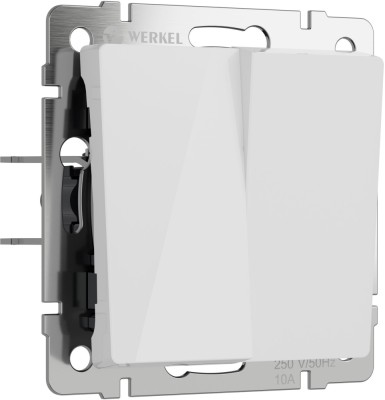 Выключатель Встраиваемые механизмы белые акриловые W1123041