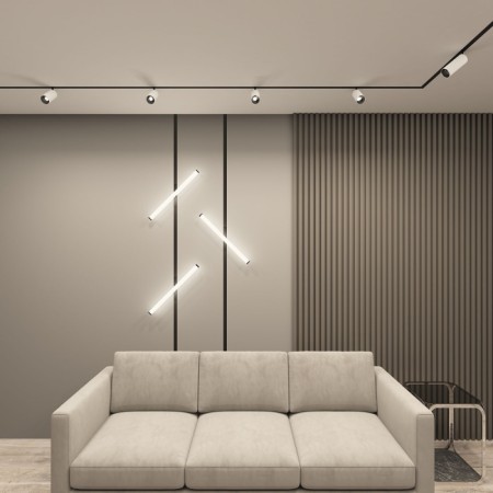 Трековый светильник SMART SPOT DK8041-BW+BK