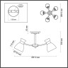 Люстра на штанге LUMION 4534/5C
