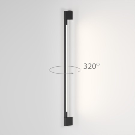 Светильник настенный Elektrostandard 35122/D черный