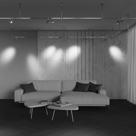 Светильник на шине Maytoni Technical TR144-1-12W3K-W-BS