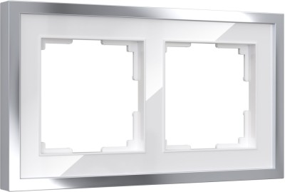 Рамка Baguette белый/серебро W0022850