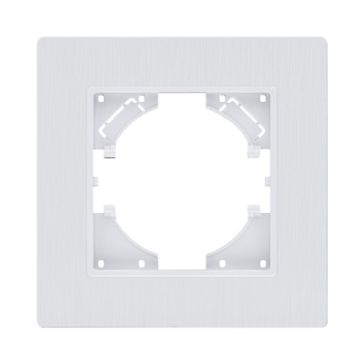 Рамка 1-постовая, белый Kollinger Eleganz Plex EP1WH