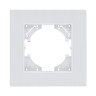 Рамка 1-постовая, белый Kollinger Eleganz Plex EP1WH
