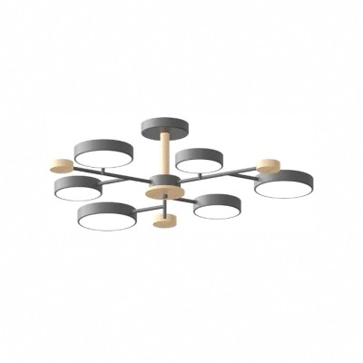 Люстра на штанге LED4U L3214-750 GR