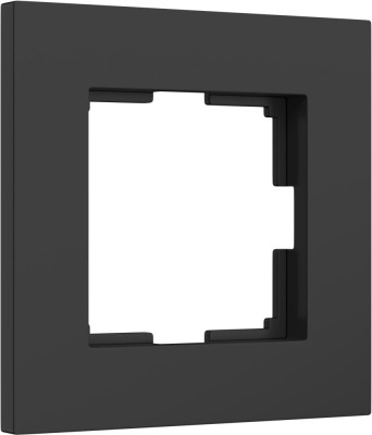 Рамка Slab черный софт W0012908