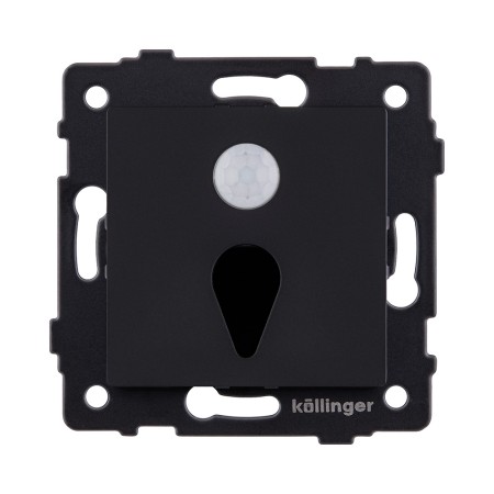 Подсветка лестницы с датчиком движения, рассеянный свет, черный матовый Kollinger REA-044BM для Aspekt, Eleganz, Reflex