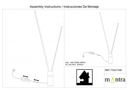 Торшер Mantra 7346