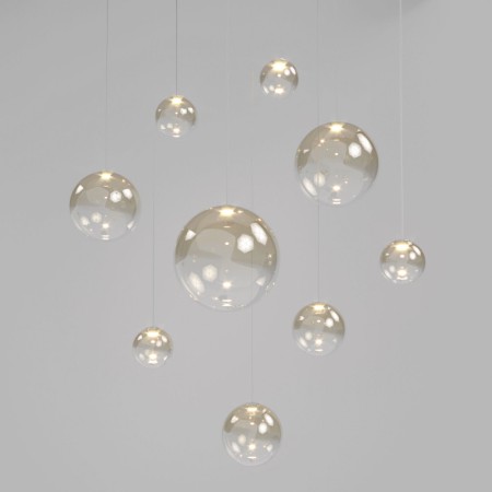 Подвесной светильник Eurosvet 50231/1 LED янтарный