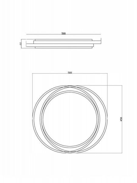 Накладной светильник Freya FR10031CL-L98B