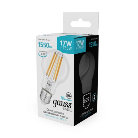Светодиодная лампа Gauss 10212272