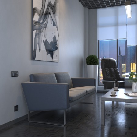 Выключатель Встраиваемые механизмы графит рифленый W1120104