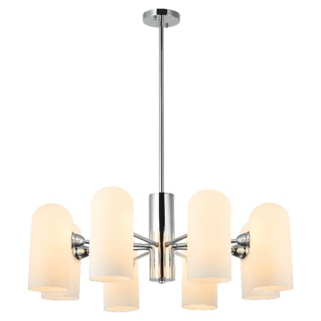 Люстра подвесная Е14 8*60Вт MD.8860-8-P-CH