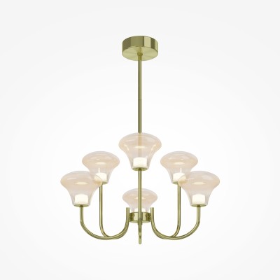 Потолочная люстра Dynasty MOD402PL-L20BS3K