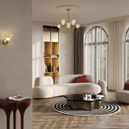 Потолочная люстра Dynasty MOD402PL-L20BS3K