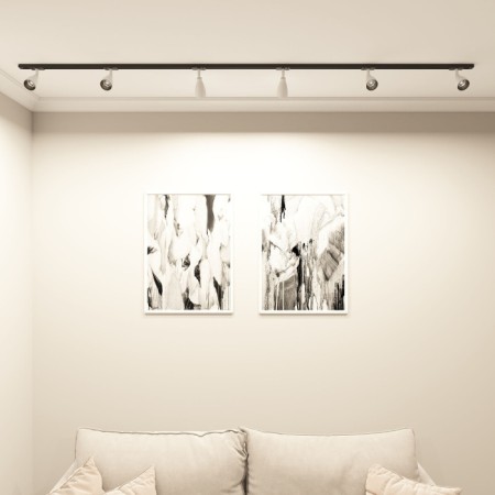 Трековый светильник BELL DK6050-BW+BK