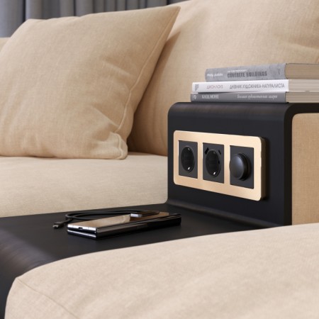 Рамка Platinum шампань W0032611