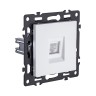 Розетка телефонная RJ11, белый Kollinger Asthetik AS-019WH