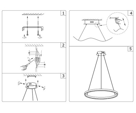 Подвесная люстра Kink Light 08213,19A(3000K)