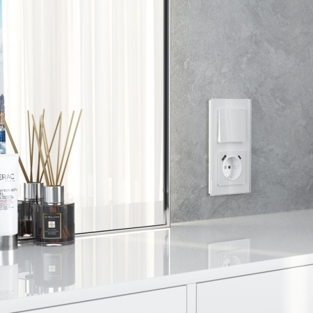 Запчасть Встраиваемые механизмы белые акриловые W1119041