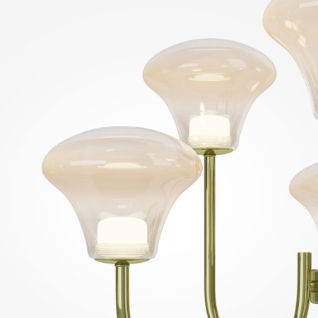 Потолочная люстра Dynasty MOD402PL-L30BS3K