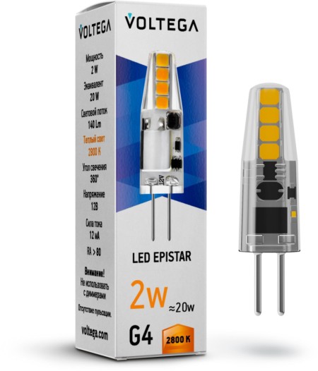 Лампочка светодиодная Capsule G4 7142