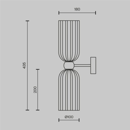 Бра Antic MOD302WL-02W