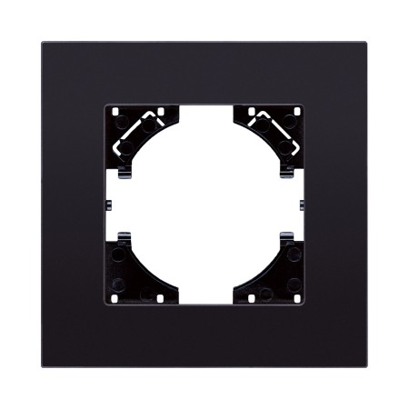 Рамка 1-постовая, стекло черный Kollinger Reflex MG RM1BK