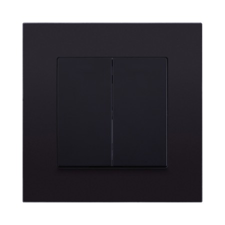 Рамка 1-постовая, стекло черный Kollinger Reflex MG RM1BK