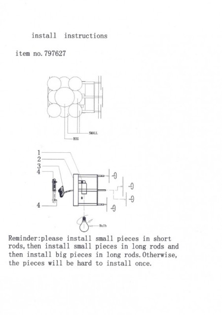 Бра Lightstar 797627