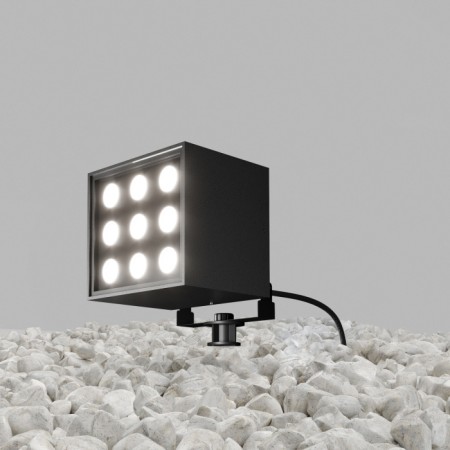 Грунтовый светильник Ares O309FL-L18B3K