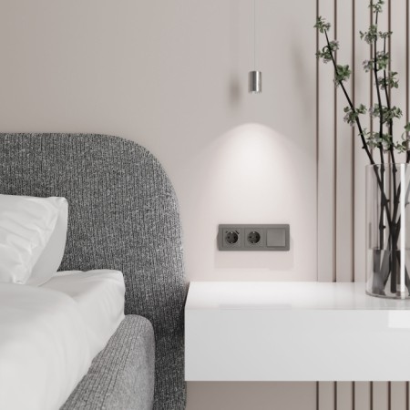 Запчасть Встраиваемые механизмы графит акриловые W1119044