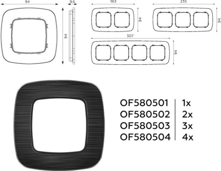 Рамка OMEGA OF580502