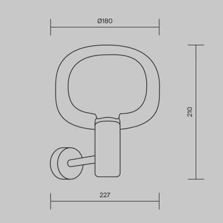 Бра Vision MOD411WL-01G