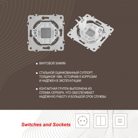 Клавиша/Накладка Arte Milano 202.50-1.silver