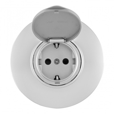 Розетка Arte Milano SET08-1-41-1 silver