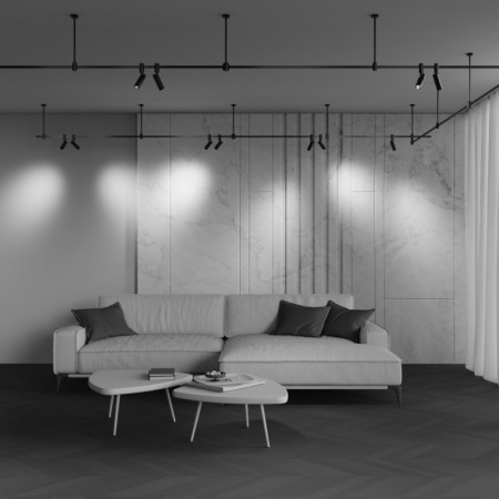 Светильник на шине Maytoni Technical TR144-1-5W4K-W-B