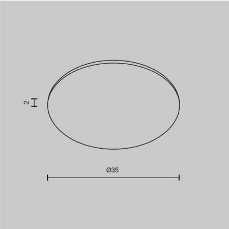 Линза Maytoni Technical Glass001-D35