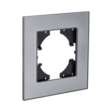 Рамка 1-постовая, стекло серый Kollinger Reflex MG RM1GY