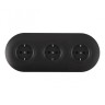 Розетка Arte Milano SET08-3-40-1x3 black