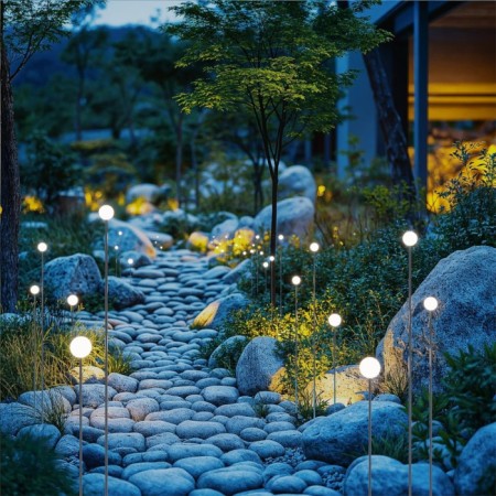 Грунтовый светильник Notte 7123/1GLB