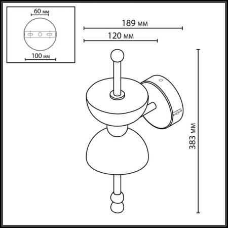 Бра Feliz 6685/7WL