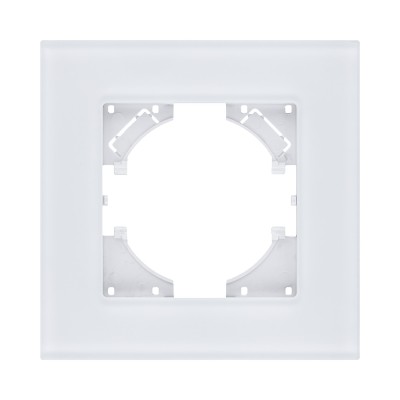 Рамка 1-постовая, стекло белый Kollinger Reflex MG RM1WH