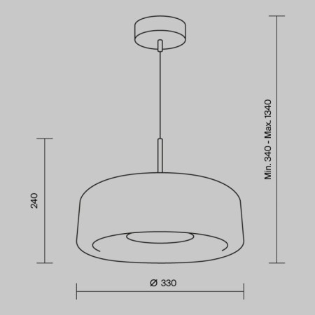 Подвесной светильник Madmen MOD127PL-L6SG