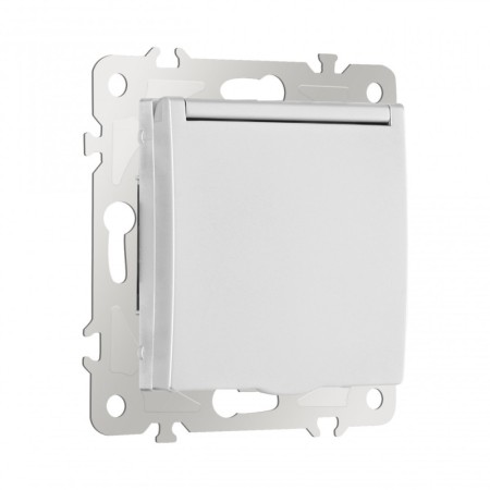 Розетка Arte Milano 206.41-1.silver