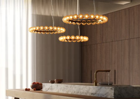 Подвесной светильник Ambre MOD331PL-L32BS3K