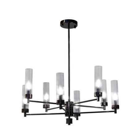 Подвесная люстра INDIGO INDIGO SP8 PEARL BLACK