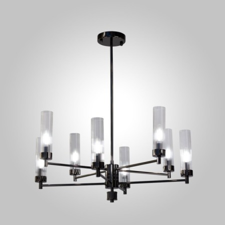 Подвесная люстра INDIGO INDIGO SP8 PEARL BLACK