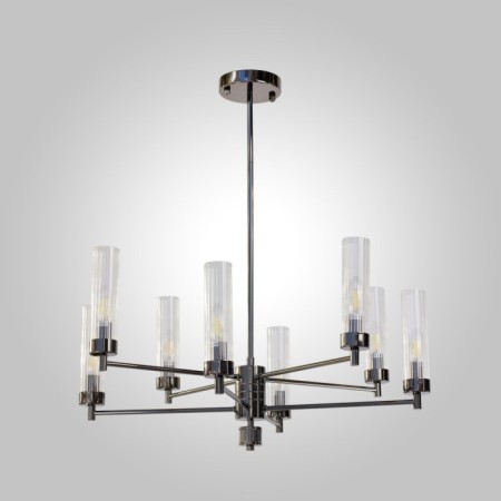 Подвесная люстра INDIGO INDIGO SP8 PEARL BLACK